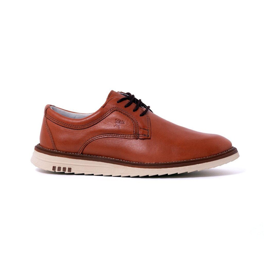 Sapato Formal Derby Social De Couro Elegante Esporte Fino