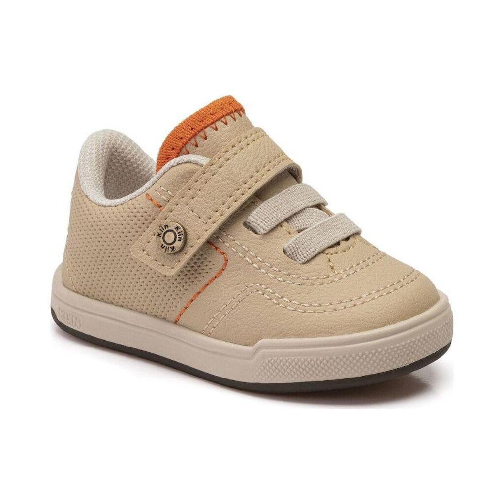 Sapato Infantil Klin Flyer Baby Areia e Laranja 166.165