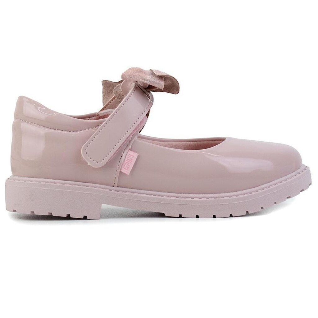 Sapato Infantil Menina Klin Charlotte Rosa Candy Verniz