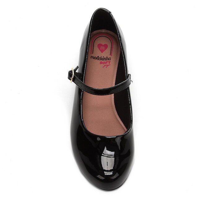 Sapato Infantil Molekinha Verniz Premium Feminina