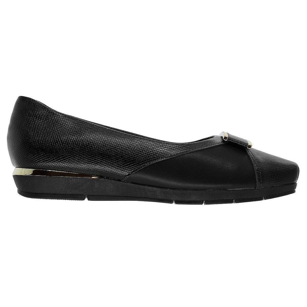 Sapato Joanete Feminino Piccadilly Maxi 147328-2 Preto