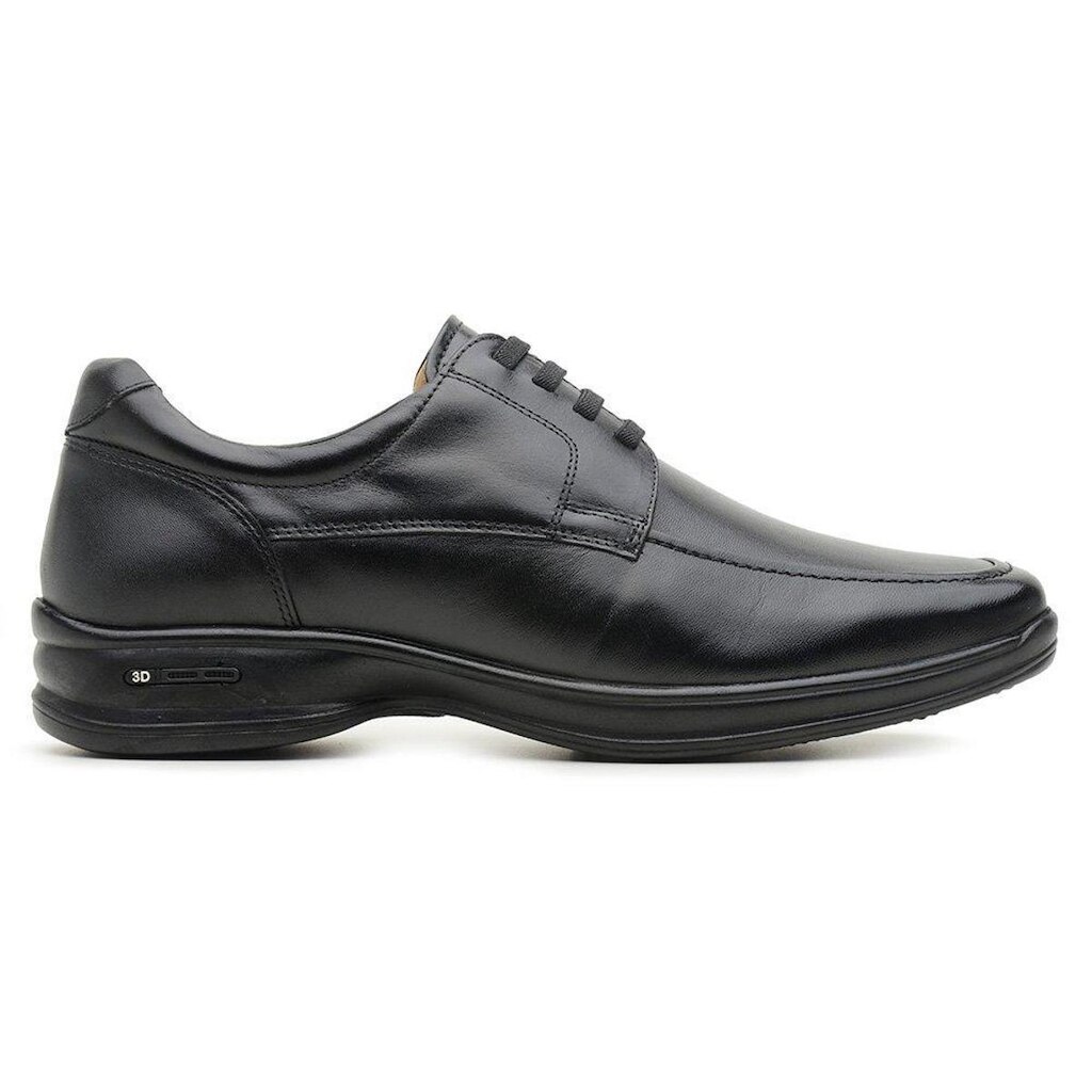 Sapato Jota Pe Preto 3d Tecnologia Conforto 70812