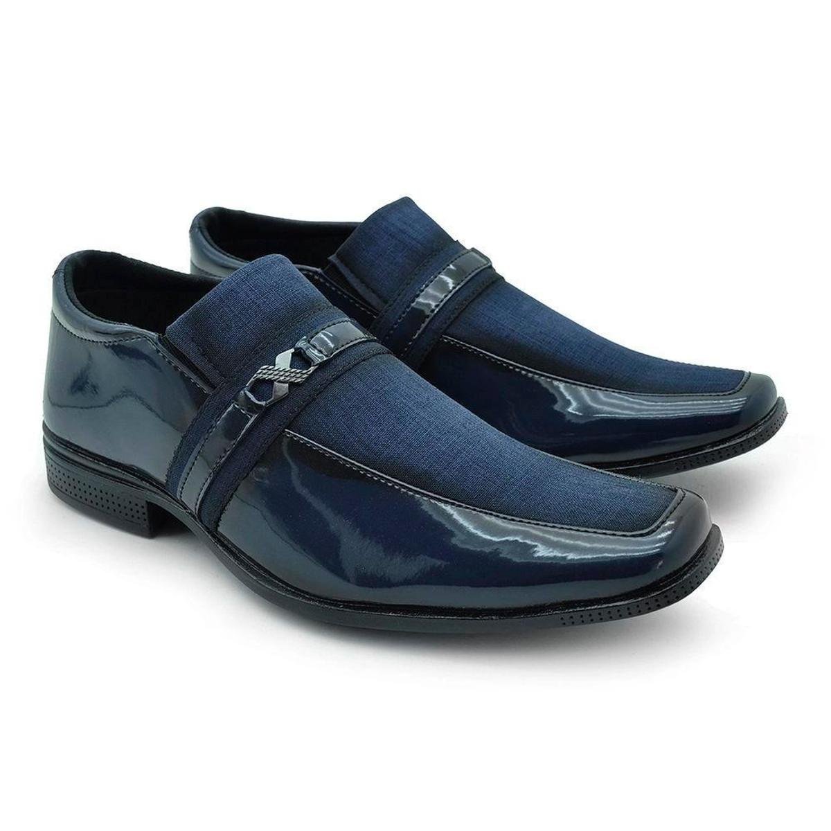 SAPATO LAS VEGAS MASCULINO SOCIAL LAROCHE - MARINHO - Marinho Menor preço em SAPATO LAS VEGAS MASCULINO SOCIAL LAROCHE - MARINHO - Marinho