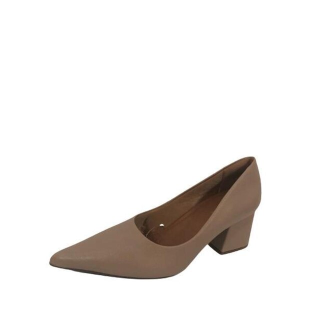 Sapato Lia Line Salto Bloco Bico Fino Fosco 2293I24.71568