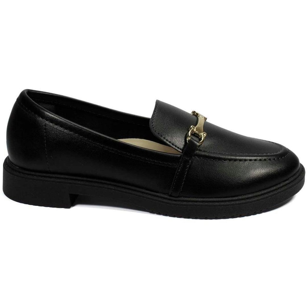 Sapato Loafer Moleca Napa Turim Feminino 5836.101