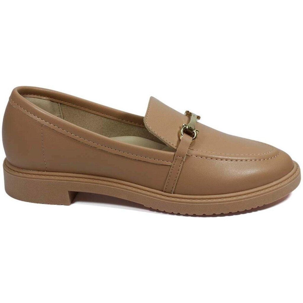 Sapato Loafer Moleca Napa Turim Feminino 5836.101