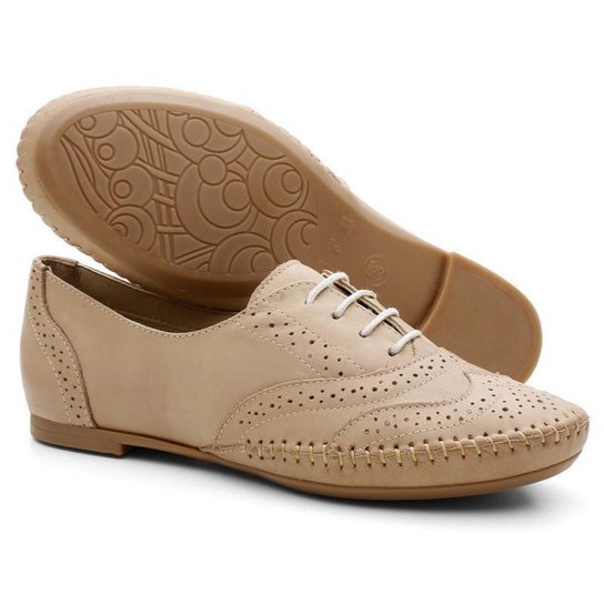 Sapato luxo feminino oxford couro conforto moda feminina social