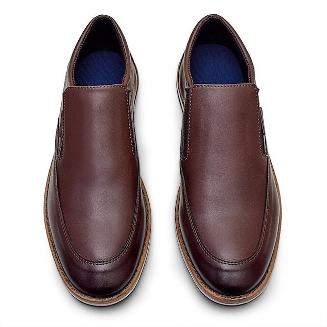 Sapato Masculino Casual Slip On Oxford Moderno