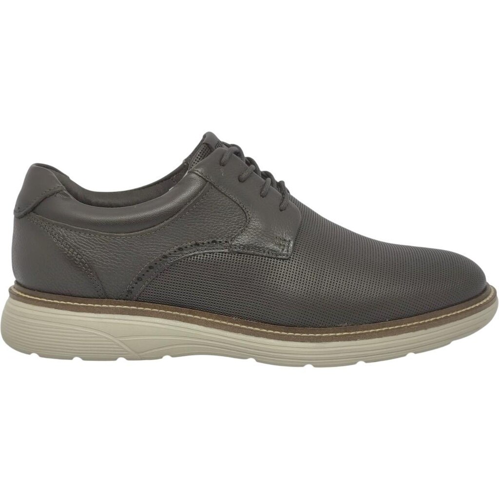 Sapato Masculino Casual Social Esporte Fino Dia a Dia Passeio Trabalho em Couro Bico Redondo Calce F