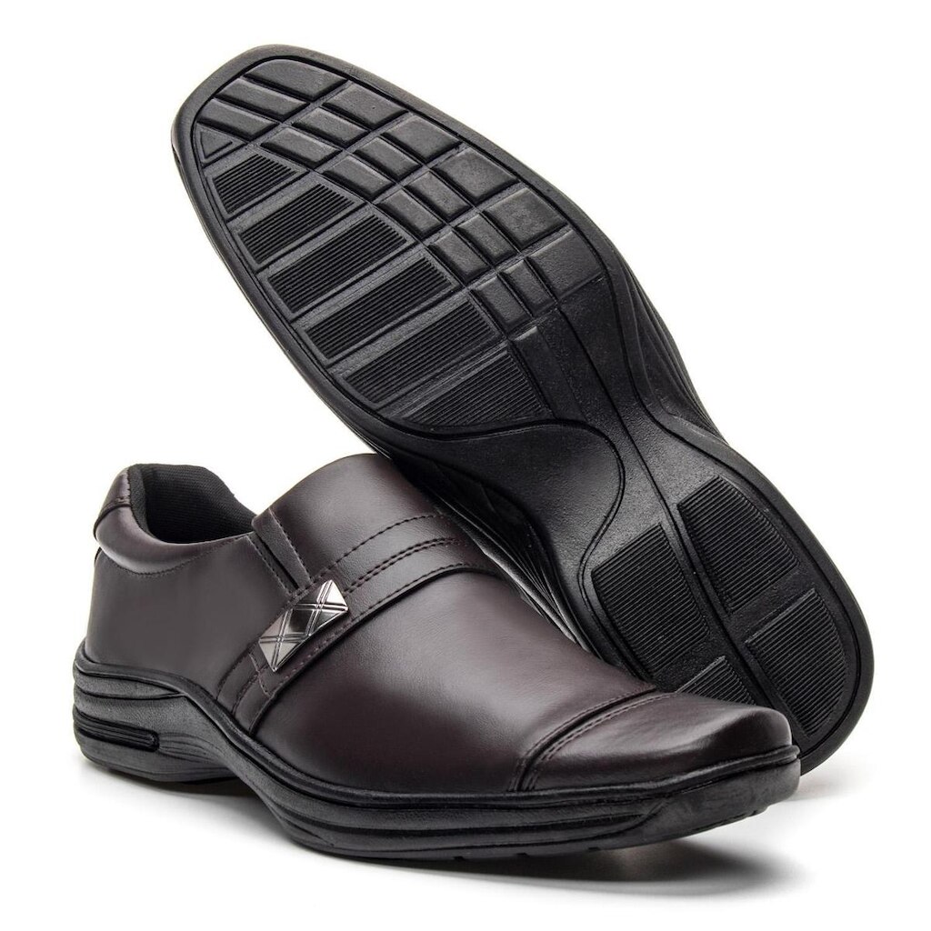 Sapato Masculino Confort Leve e Macio Ideal Para o Dia a Dia