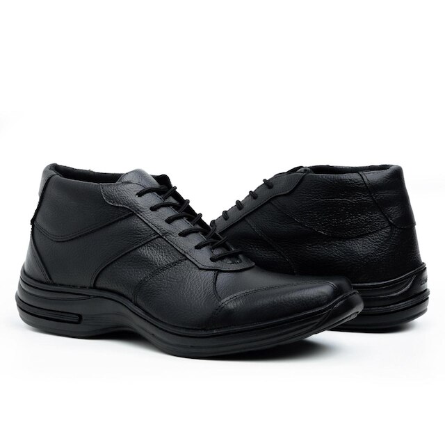 Sapato Masculino Couro Sapatênis De Amarrar Confortável Masculino