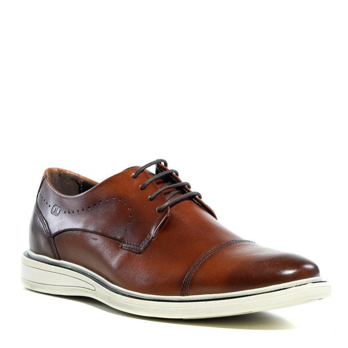 Sapato Masculino Democrata Metropolitan Bay Tan - Marrom Menor preço em Sapato Masculino Democrata Metropolitan Bay Tan - Marrom