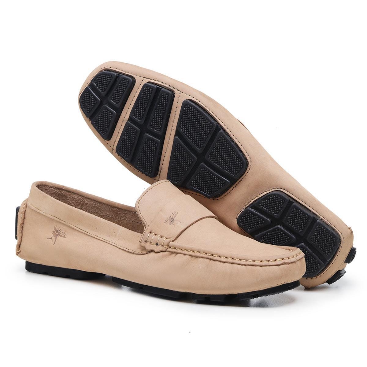 Sapato Masculino em Couro Mocassim Dia Dia Leve - Areia é ruim? Sapato Masculino em Couro Mocassim Dia Dia Leve - Areia é boa?