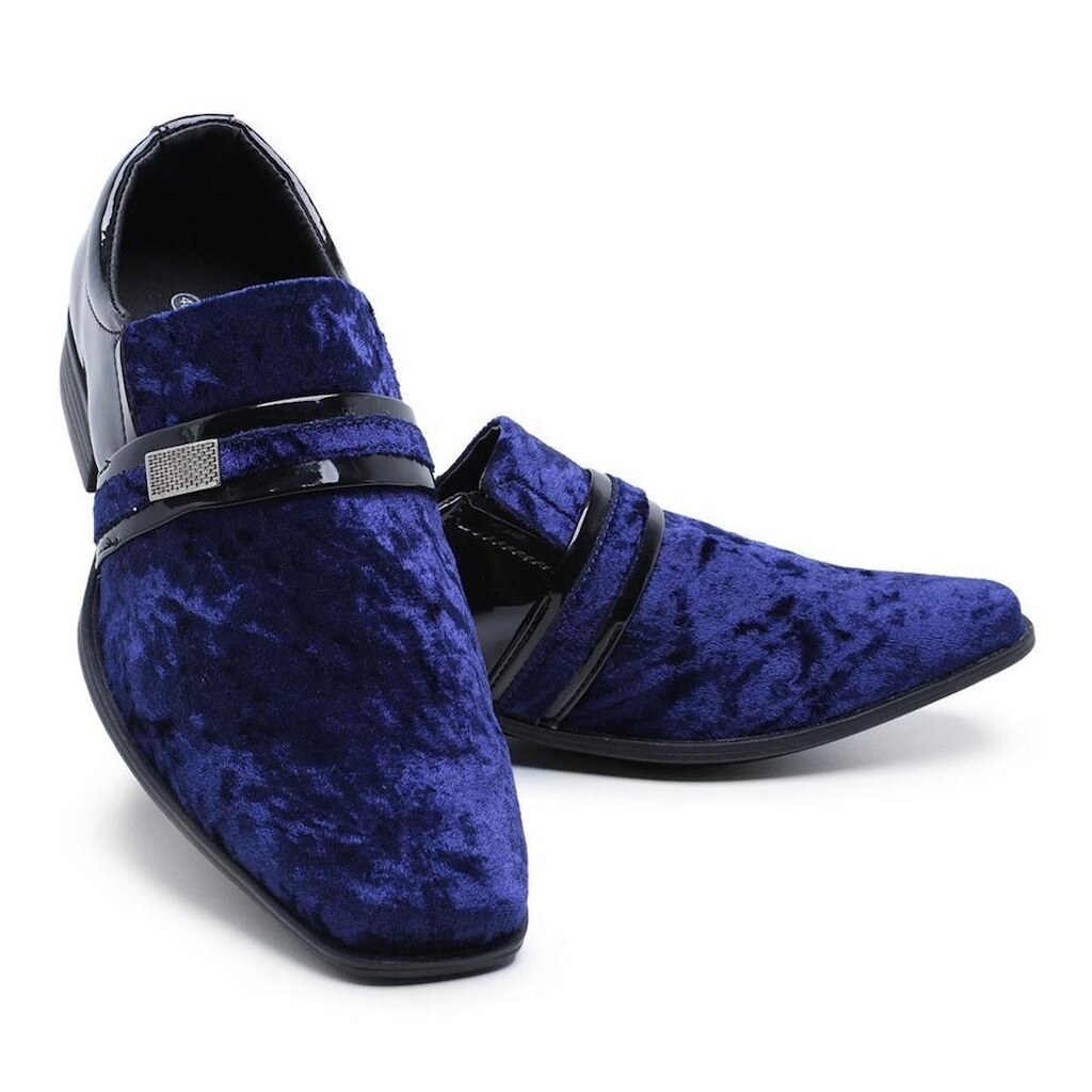 Sapato Masculino Fashion Social Camurca Elegante Moderno 108