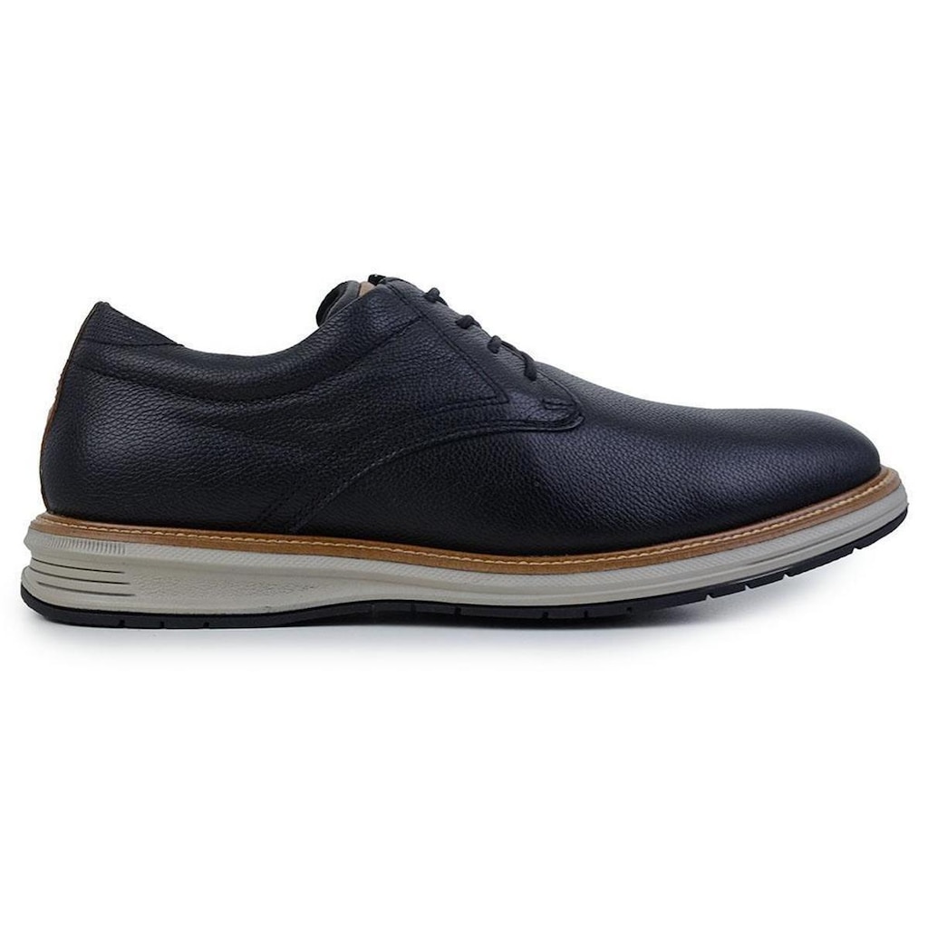 Sapato Masculino Ferracini Austin Couro Preto - 5168