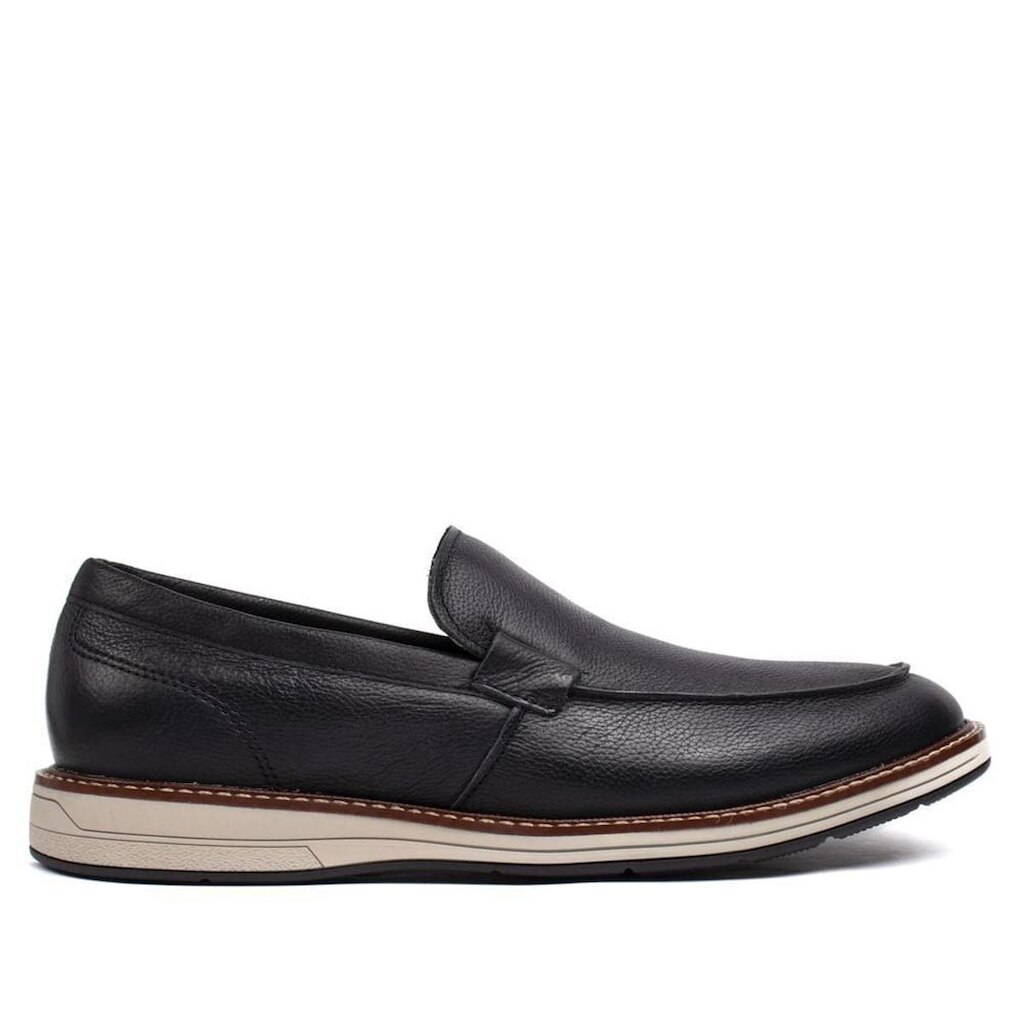Sapato Masculino Ferracini Slip On Kingston Preto