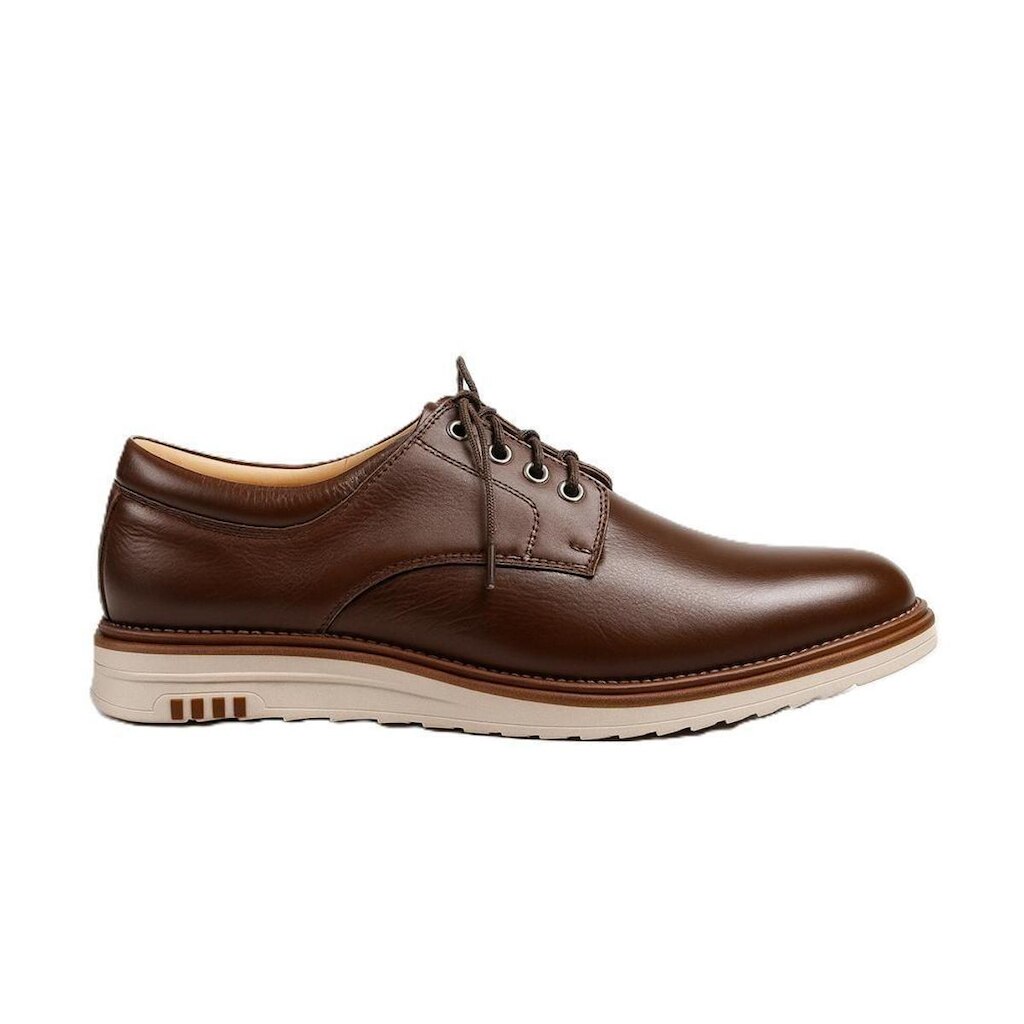 Sapato Masculino Oxford Couro Casual