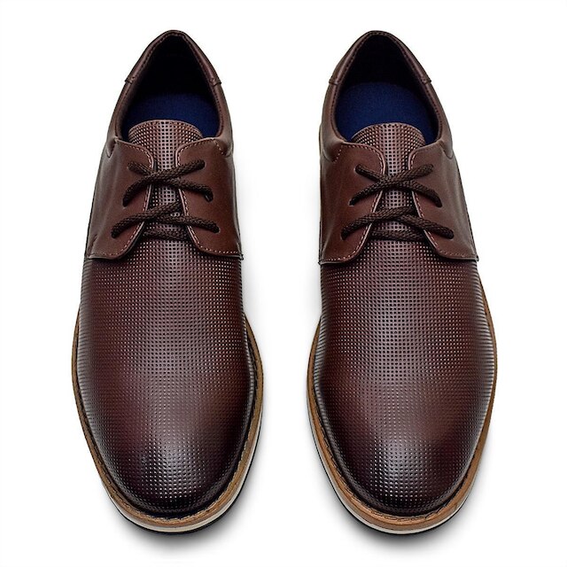 Sapato Masculino Oxford Derby Casual Confortável