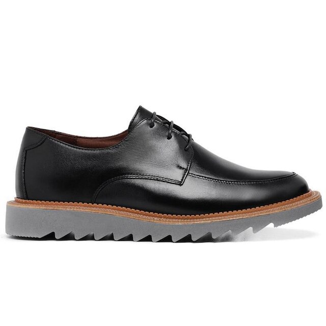 Sapato Masculino Oxford Derby Tratorado Couro Premium 017