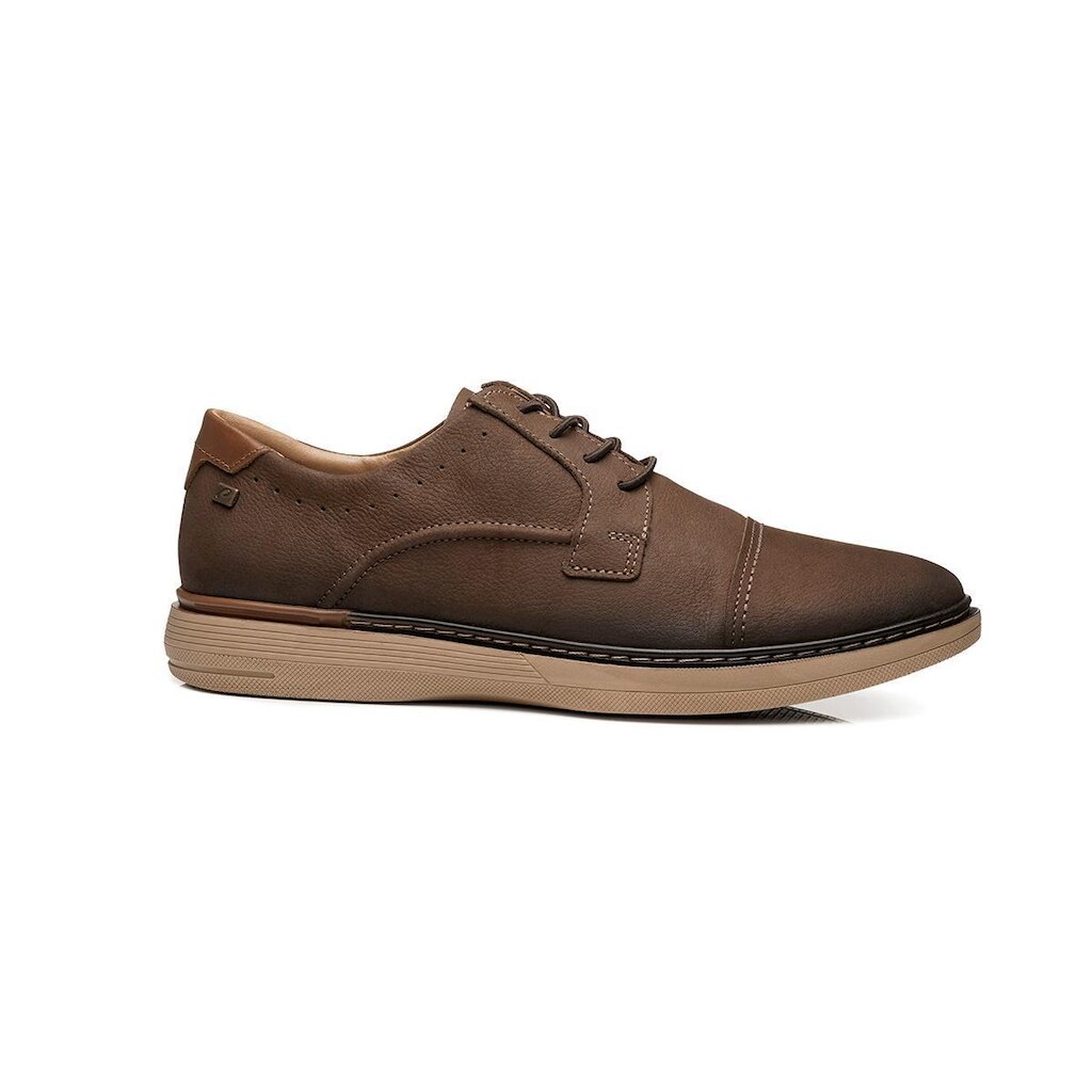 Sapato Masculino Pegada Couro Casual Confortável 127601