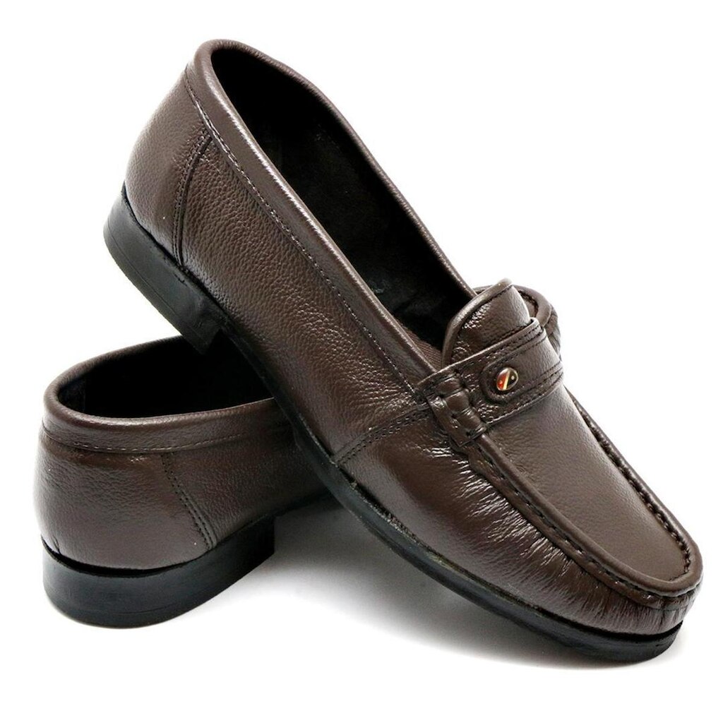 Sapato Masculino Social Coiote Mocassim Couro