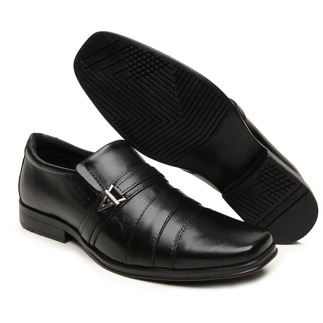 Sapato Masculino Social Elegante Em Couro Sport Fino Festa