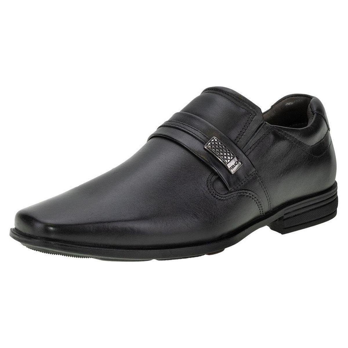 Sapato Masculino Social Ferracini - 5991 - Preto Menor preço em Sapato Masculino Social Ferracini - 5991 - Preto