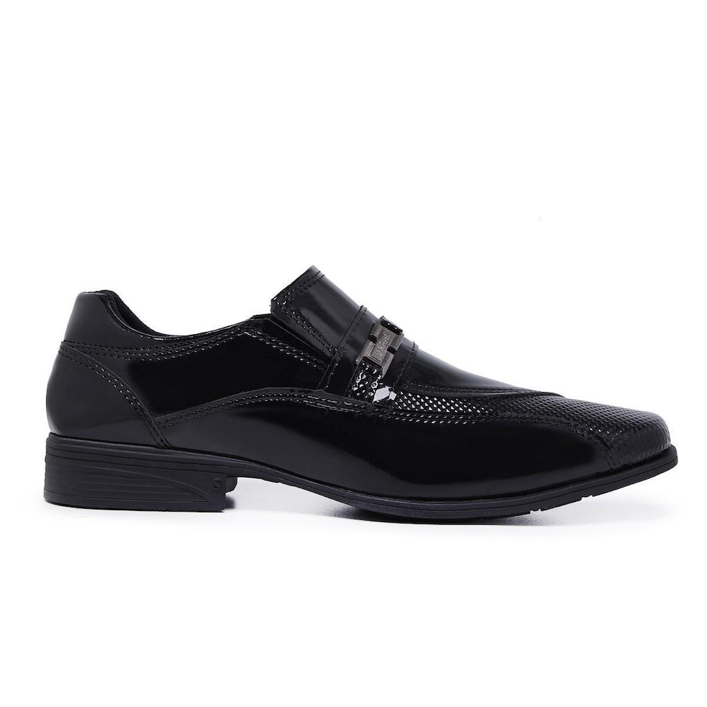 Sapato Masculino Social Schiareli 835 Bico Quadrado Fino Moderno