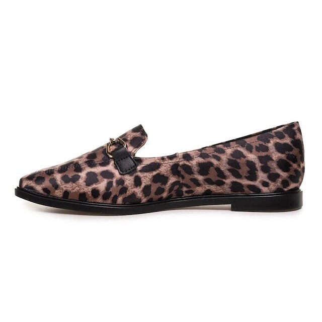 Sapato Mocassim Bebecê Estampado Feminino