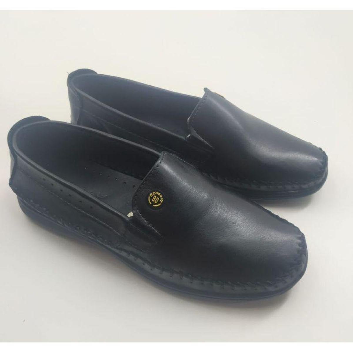 Sapato Mocassim Belloboy Tradicional em Couro Masculino Ad 9600/9681 -  Preto | Zattini