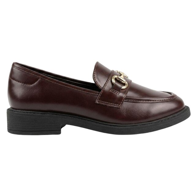 Sapato Mocassim Casual Feminino Vizzano 1453.202 Comfort Marrom