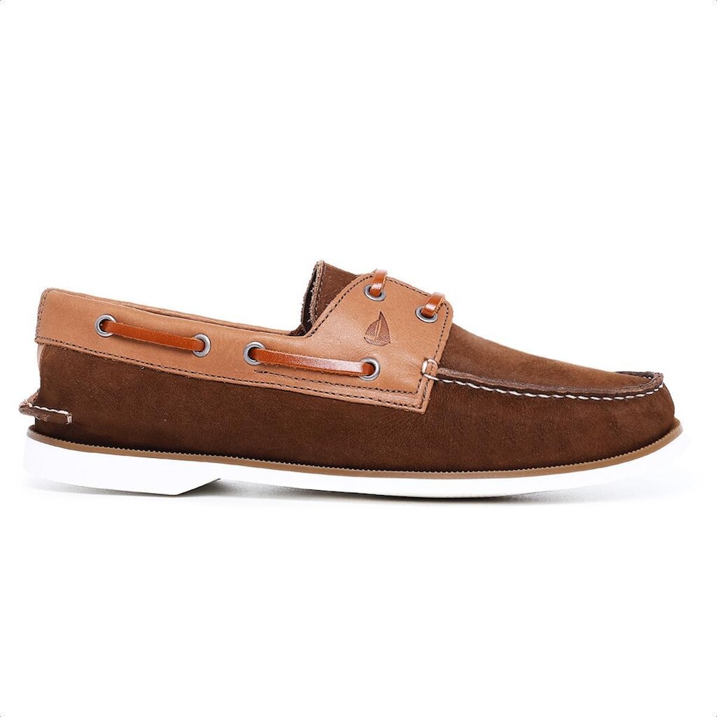 Sapato Mocassim Couro Masculino Dockside Confortável