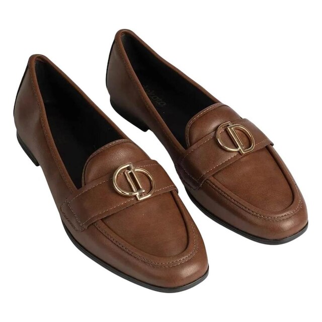 Sapato Mocassim Feminino Elegante Etiloso Conforto Dakota