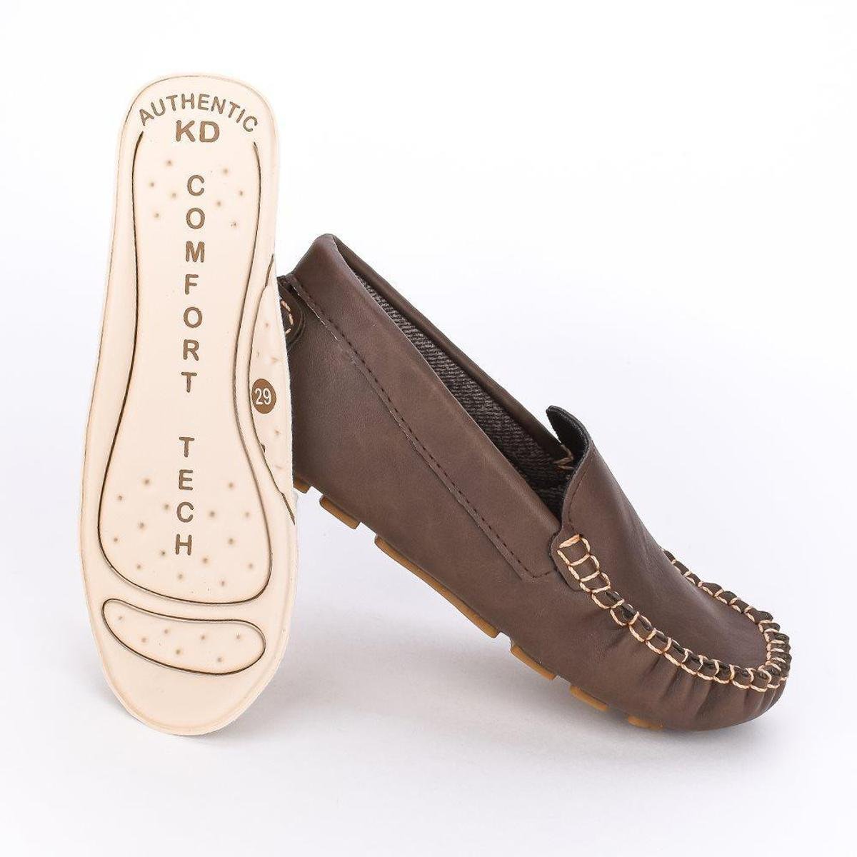 Sapato Mocassim Infantil Masculino Kidy Costuras Zattini