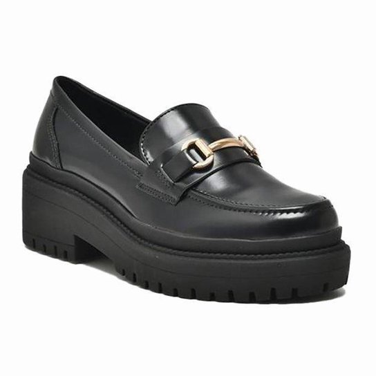 Sapato Mocassim Loafer Via Marte 083-004 Feminino Zattini