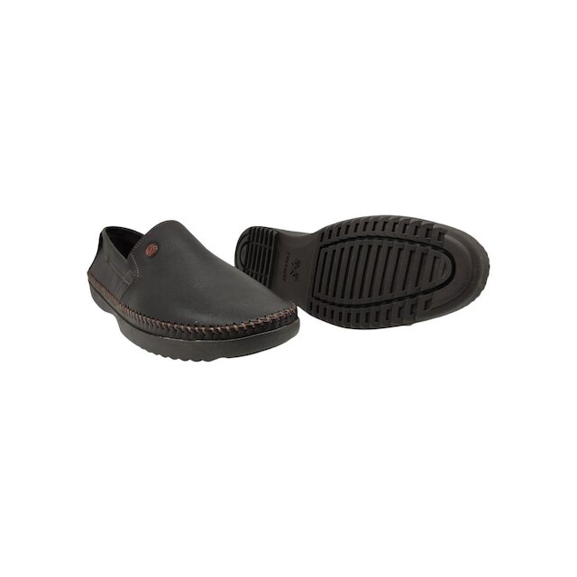 Sapato Mocassim Masculino de Couro Tamanhos Especiais Freeway Logan X1L