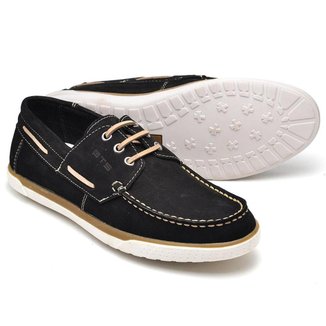 Sapato Mocassim Masculino Dockside Social Casual Conforto Em Couro Legítimo Original