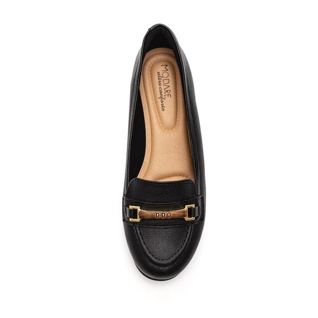 Sapato Modare Salto Anabela Preto - 40510