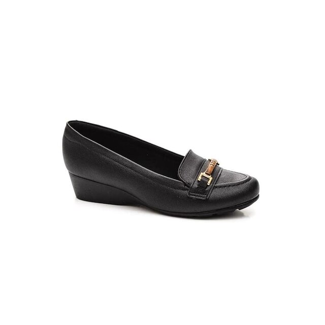 Sapato Modare Salto Anabela Preto - 40510