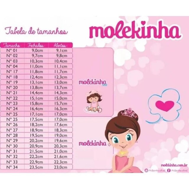 Sapato Molekinha 2528.123 Meninas