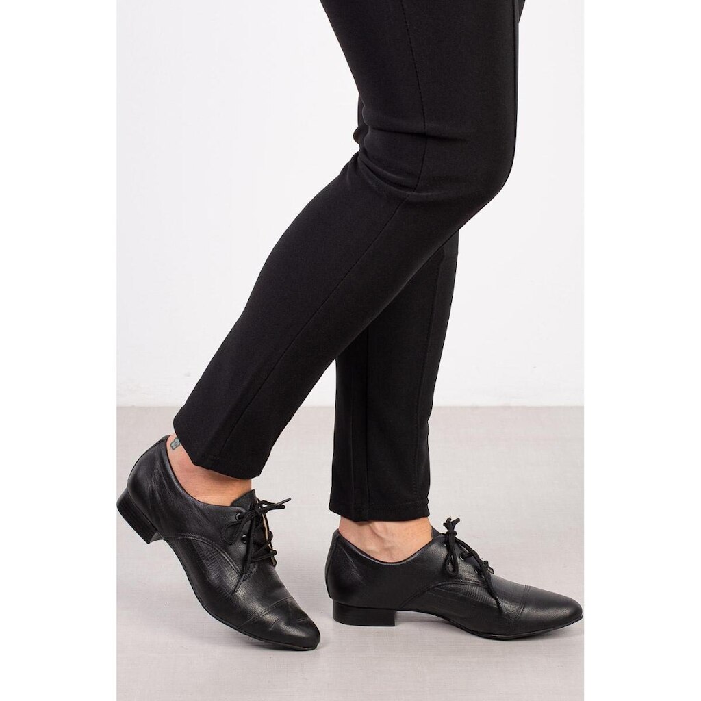 Sapato Oxford em couro 6994 - 40 - Preto
