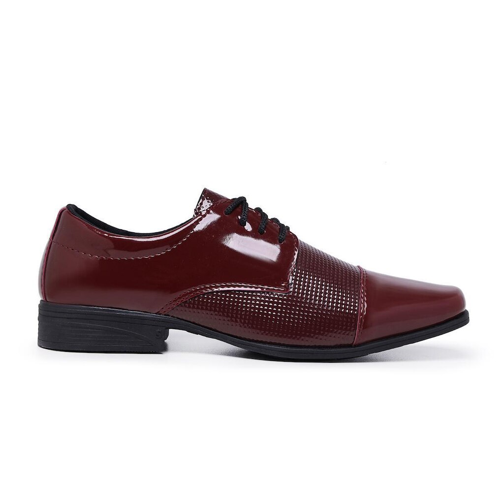 Sapato Oxford Masculino Com Cadarco Sintetico Elegante 701