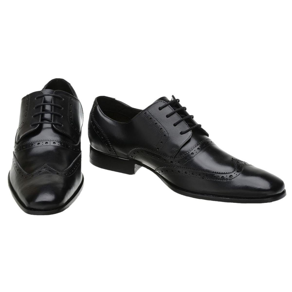 Sapato Oxford Masculino Malbork em Couro 60050 - Preto | Zattini