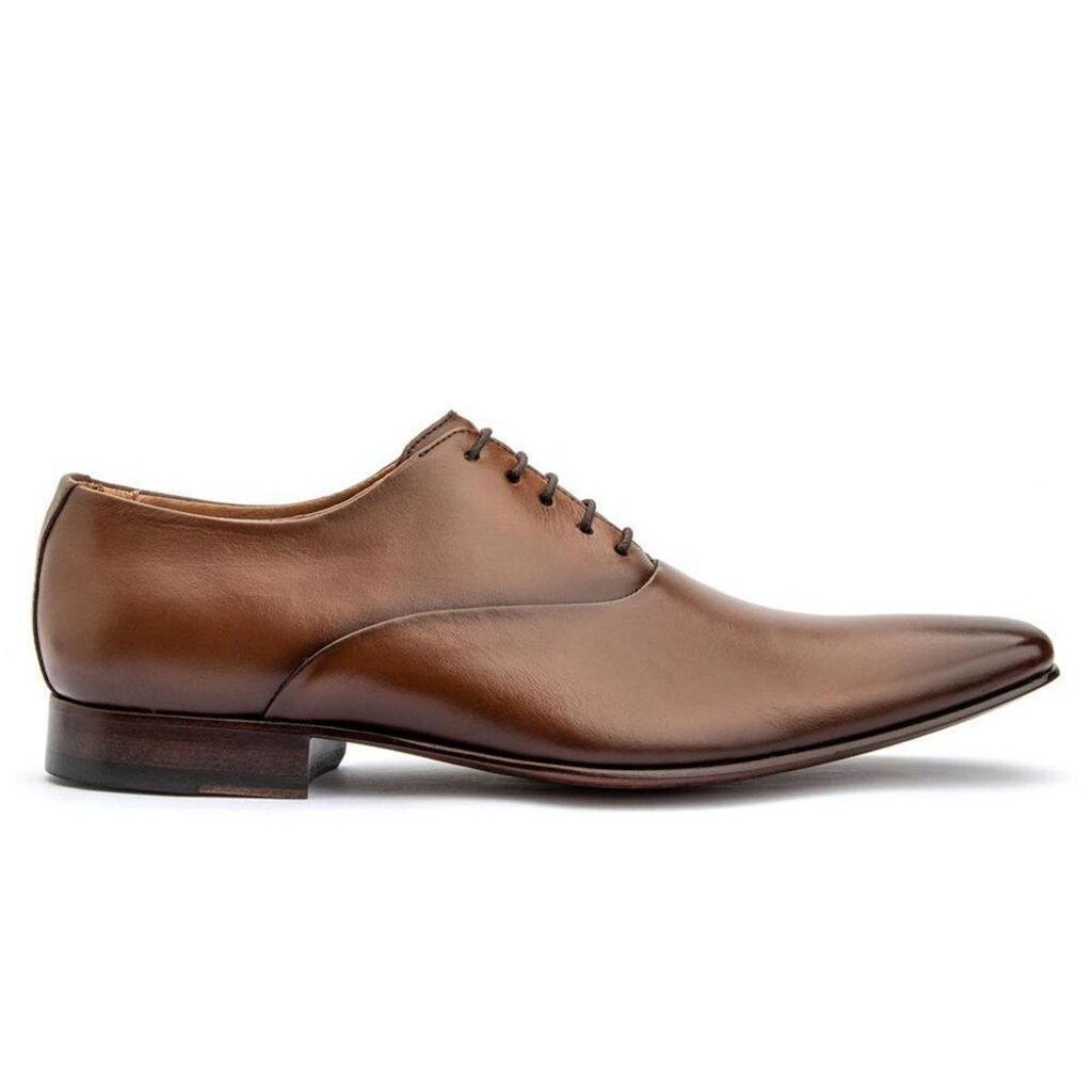 Sapato Oxford Masculino Solado De Couro Cromo Argentino
