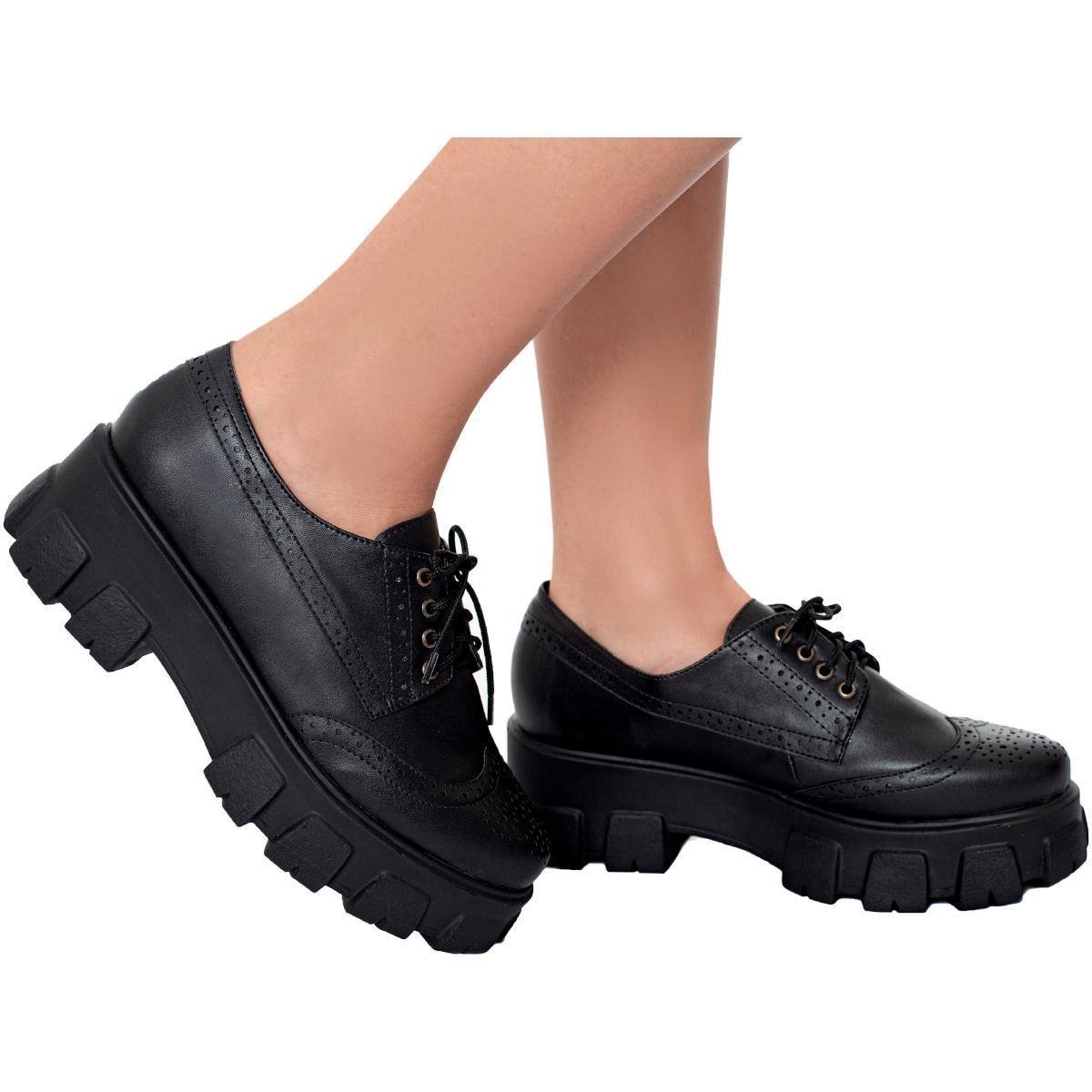 Oxford Feminino Sapatos Femininos Molecas 2019 Sapato Feminino