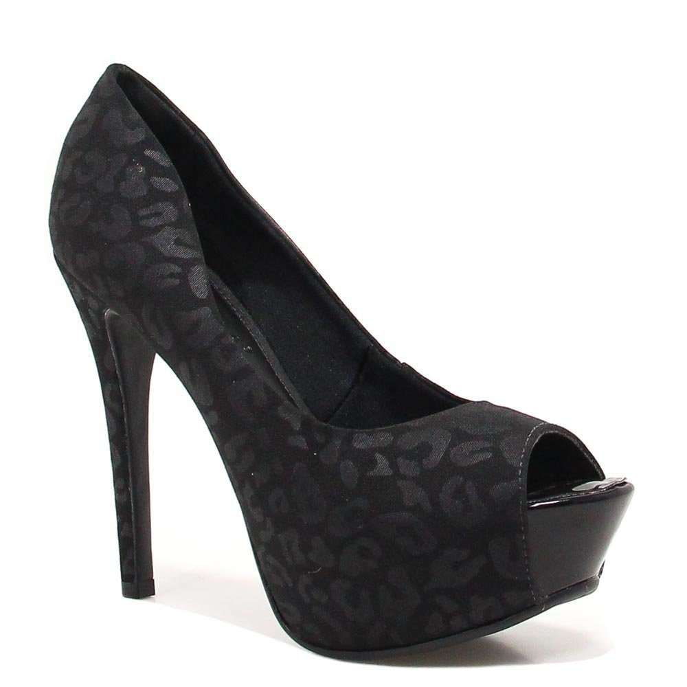 sapato peep toe bebece