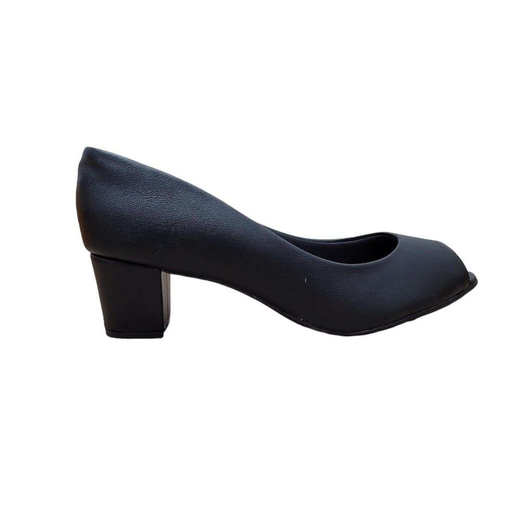 Sapato Peep Toe Napa Turim Beira Rio