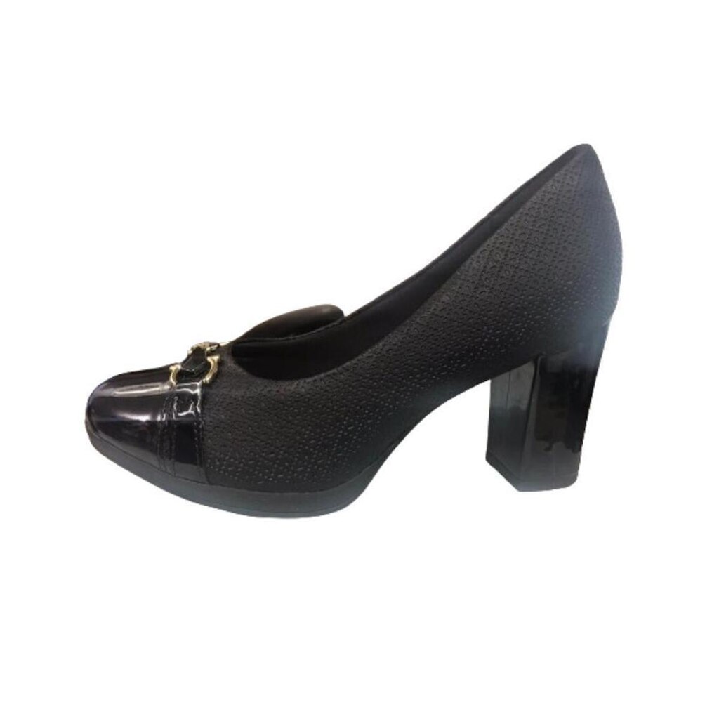 SAPATO PICCADILLY SALTO BLOCO REF: 130234 FEMININO