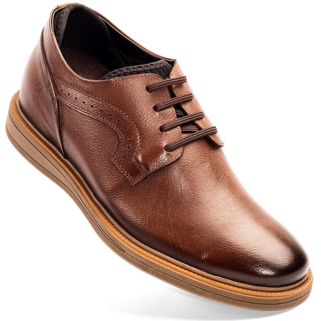 Sapato Rafarillo Boston Alth Aumenta 7cm Couro Legítimo