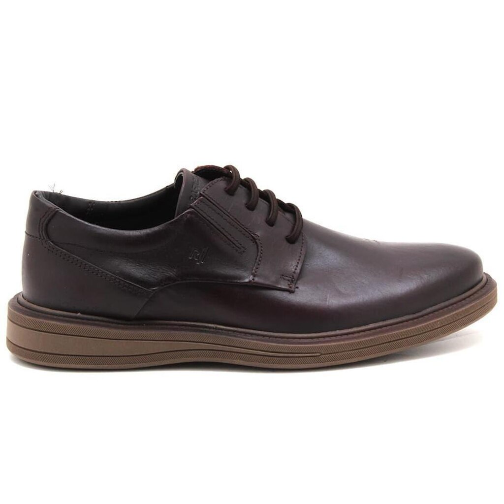 Sapato Rafarillo Couro Casual Fácil Calce Elástico Masculino 99001